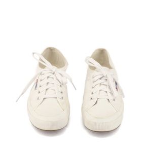 Superga low top beige